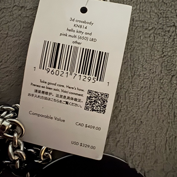 Kate Spade Pink Hello Kitty Crossbody Bag - Picture 2 of 4